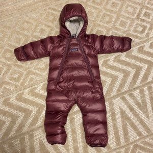 Patagonia baby bunting coverall. Size 3-6 months